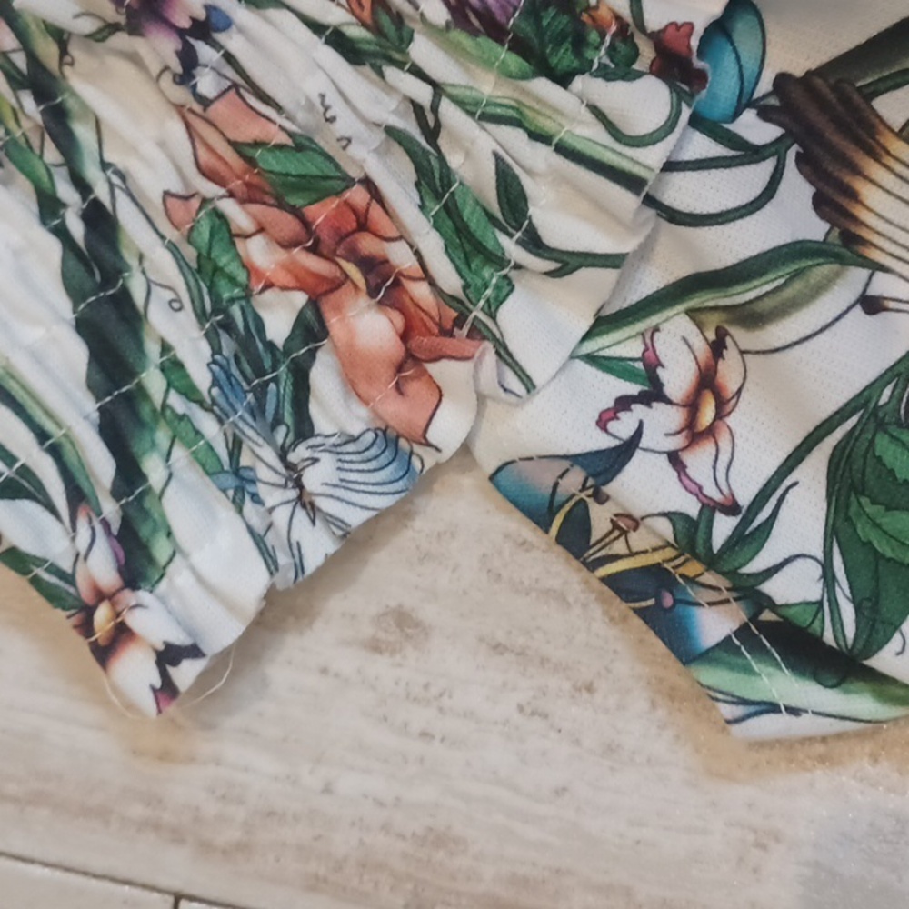 Zara Trafaluc Flower Print Tank Blouse - Picture 3 of 8
